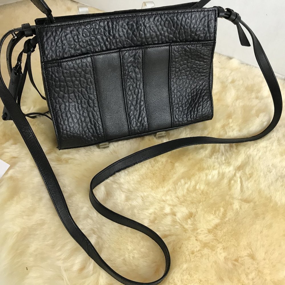 Black leather Cole Haan crossbody/shoulder bag